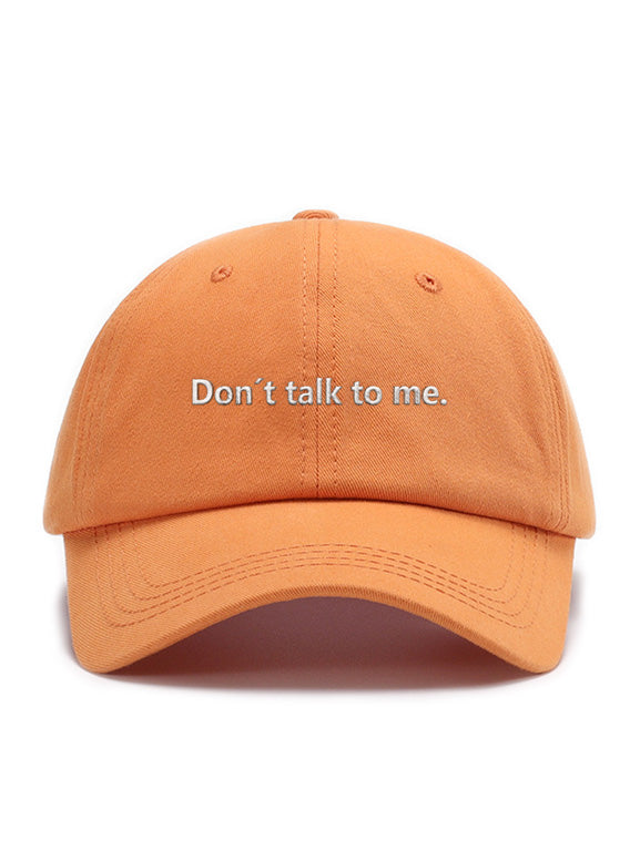 Don´t talk to me