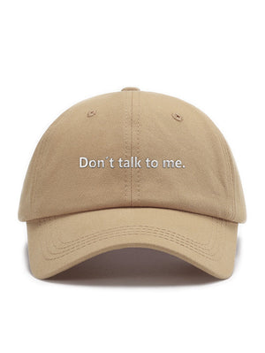Don´t talk to me