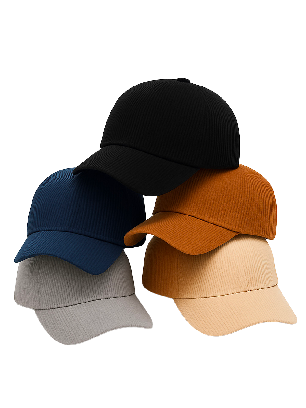 Corduroy Cap without an embroidery - Capkov.com washed cap corduroy-Hat-Capkov