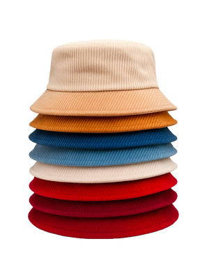 Corduroy Bucket Hat without an embroidery - Capkov.com hat corduroy-Hat-Capkov