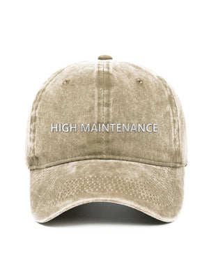 HIGH MAINTENANCE - Capkov.com washed cap-Hat-Capkov