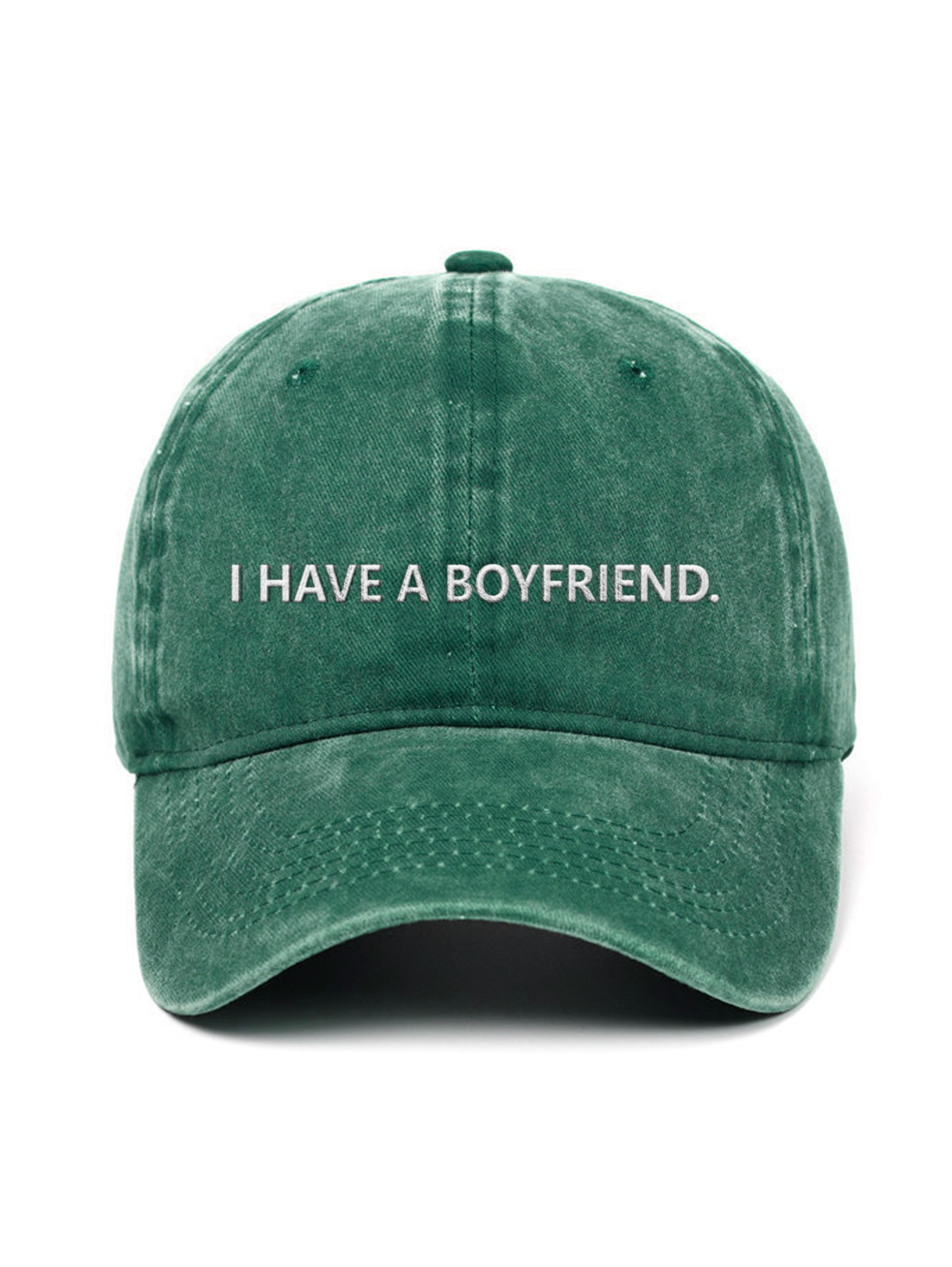 I HAVE A BOYFRIEND. - Capkov.com washed cap – washed 10