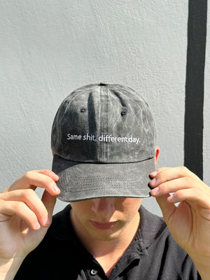 Same shit, different day. - Capkov.com washed cap-Hat-Capkov