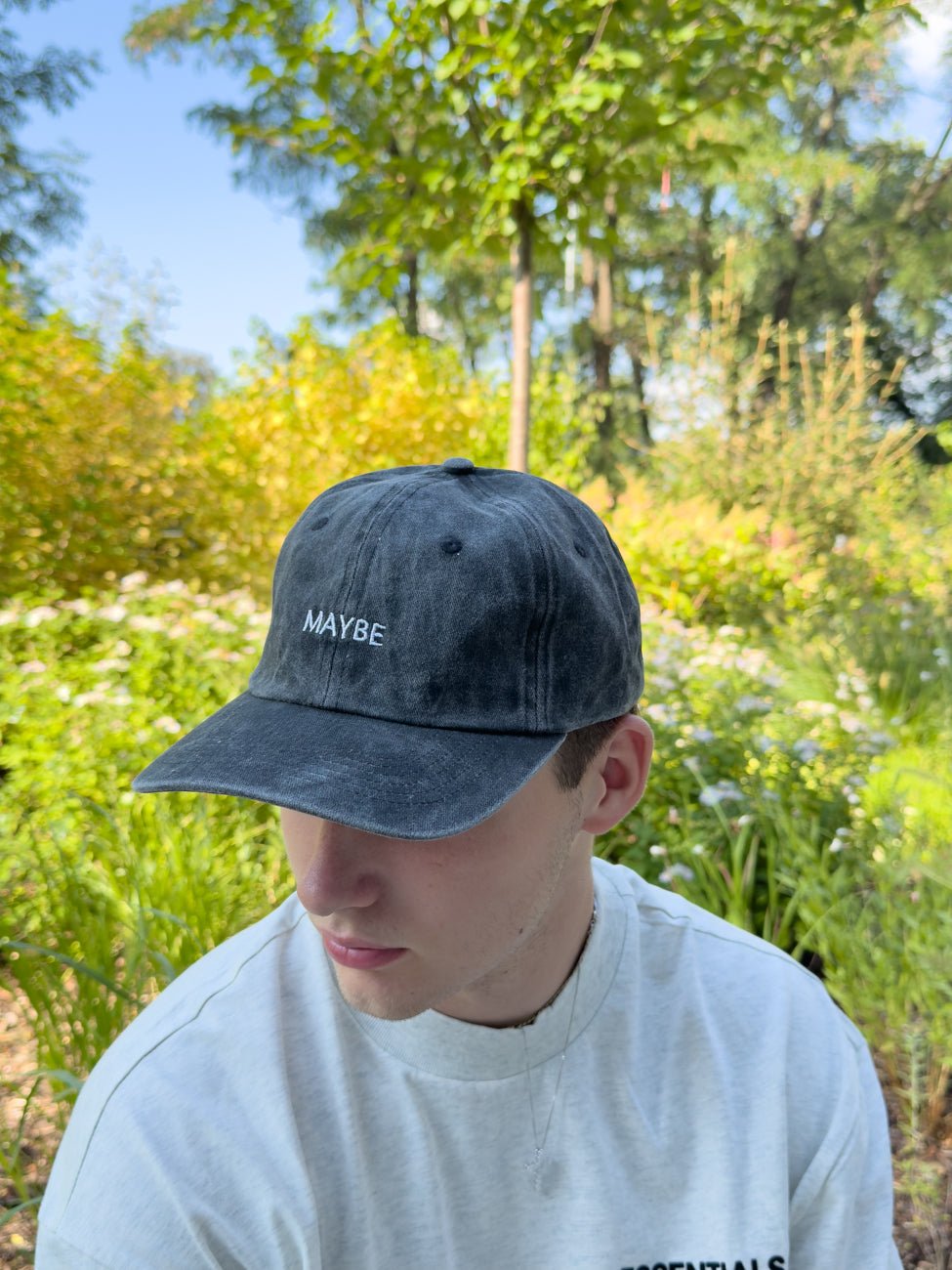 MAYBE - Capkov.com washed cap-Hat-Capkov