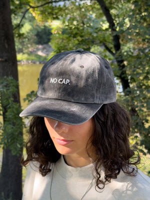NO CAP. - Capkov.com washed cap-Hat-Capkov