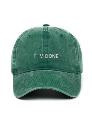 I'M DONE - Capkov.com washed cap – washed 10