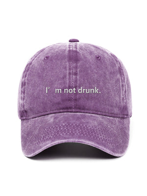 I'm not drunk. - Capkov.com washed cap – washed 9
