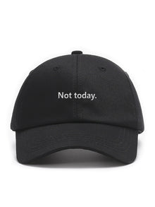 Not today. - Čapkov.cz kšiltovka – main non-washed