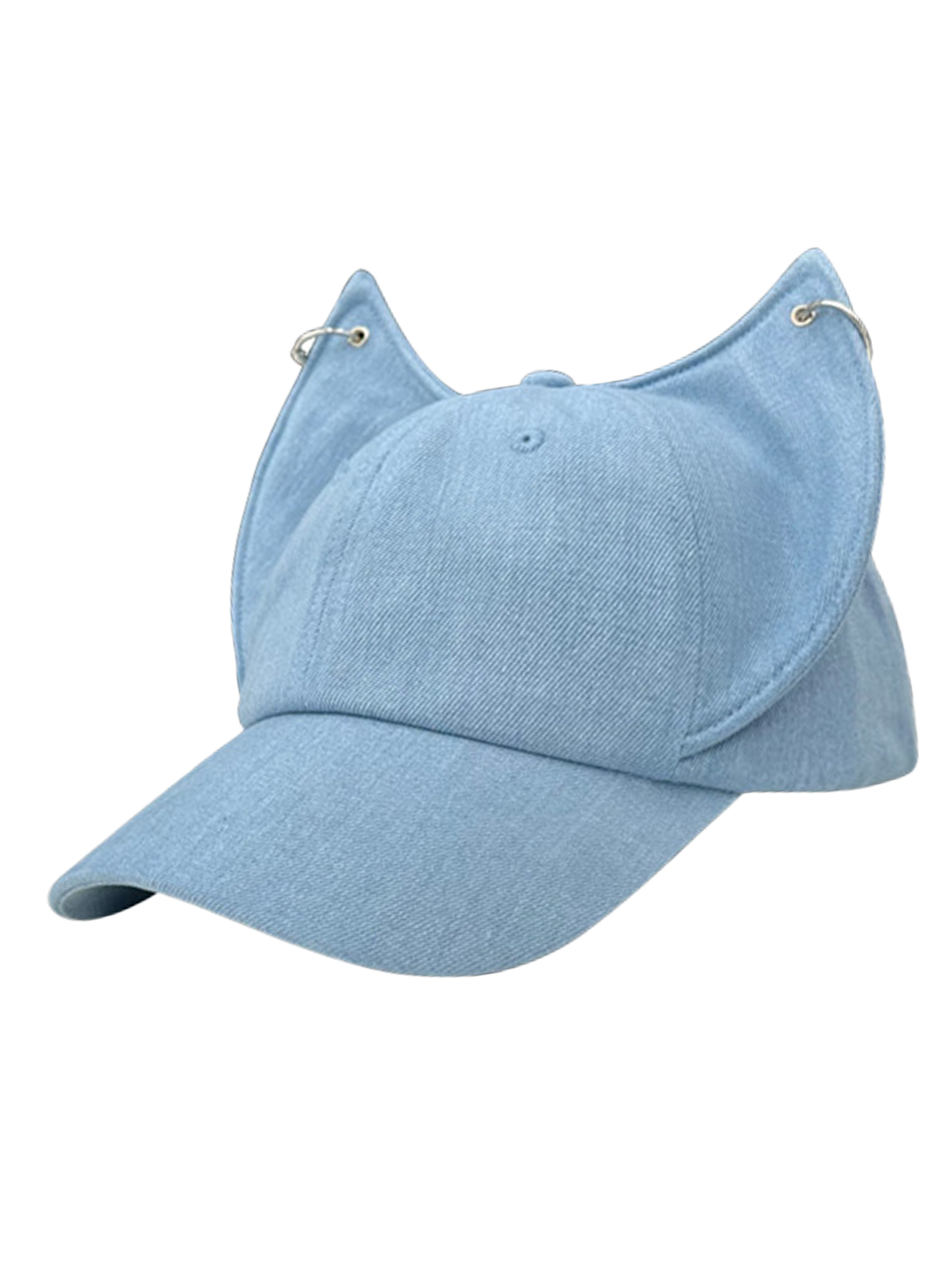 Cat ears cap without an embroidery - Capkov.com washed cap-Hat-Capkov