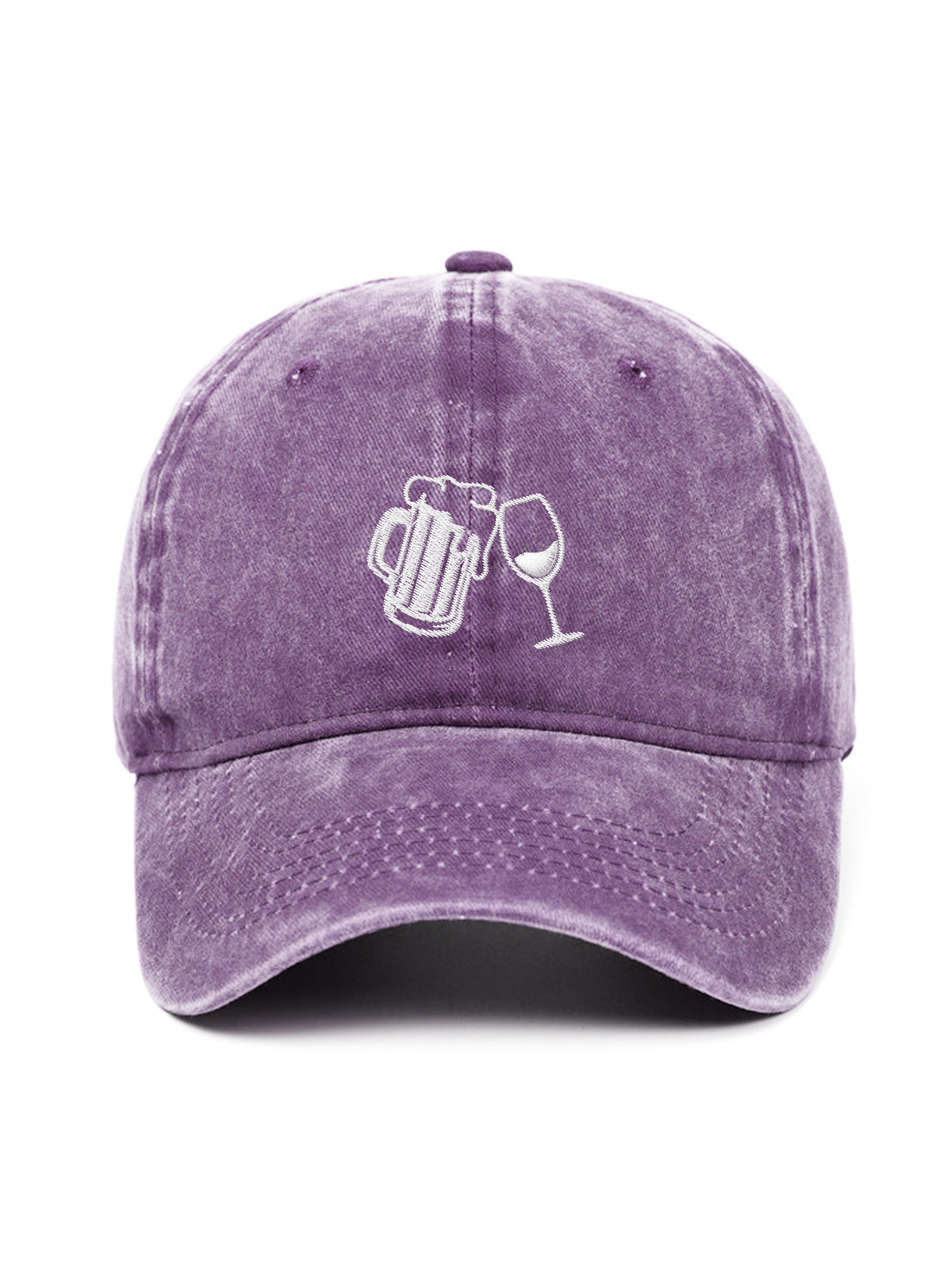 BEER and WINE "Cheers" - Capkov.com washed cap-Hat-Capkov