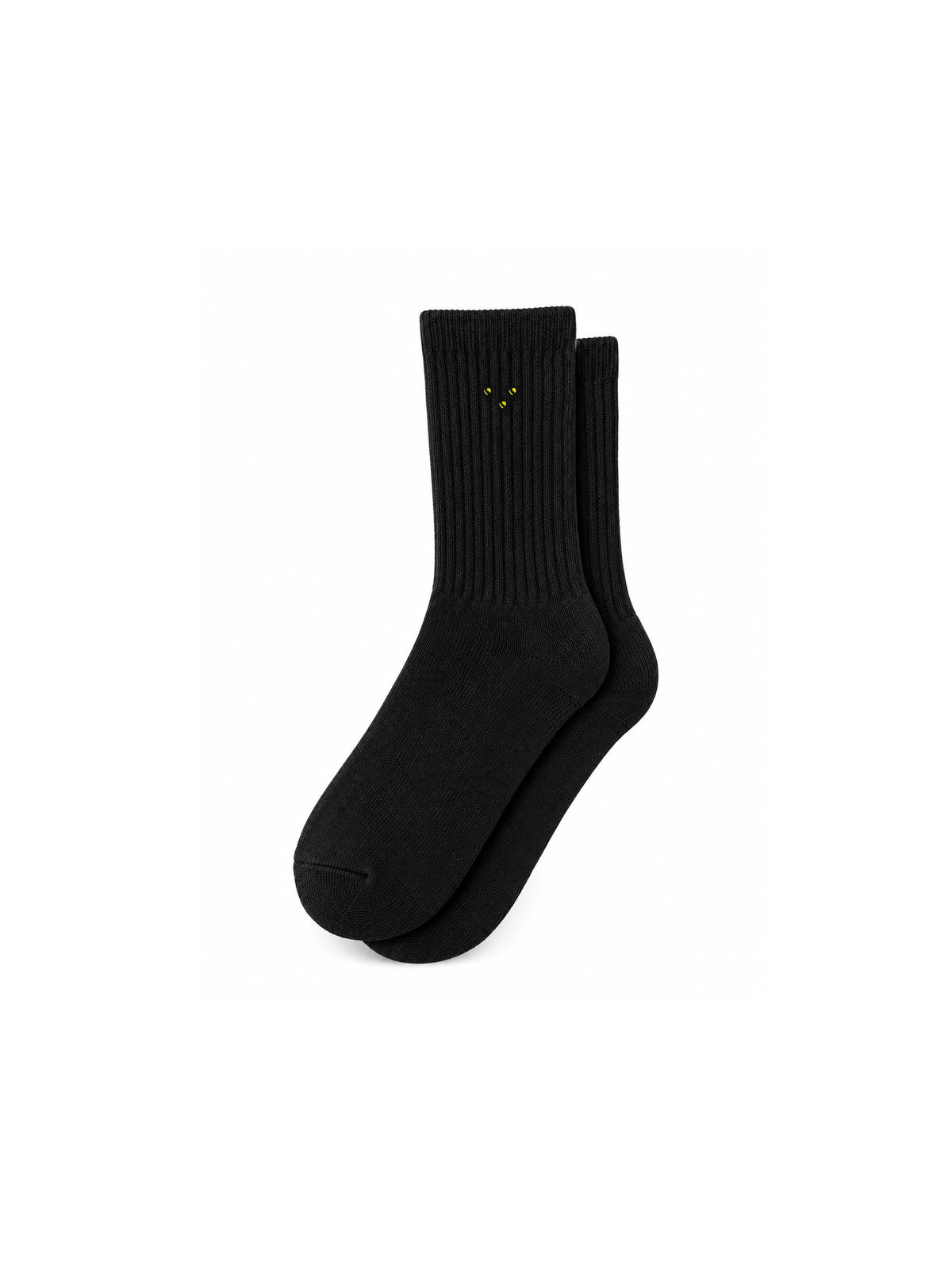 Capkov Embroidery Socks Bees, Black