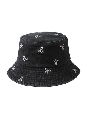 Bucket Hat Mini Bow - Capkov.com hat-Hat-Capkov