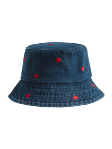 Bucket Hat Cute Heart - Capkov.com hat-Hat-Capkov
