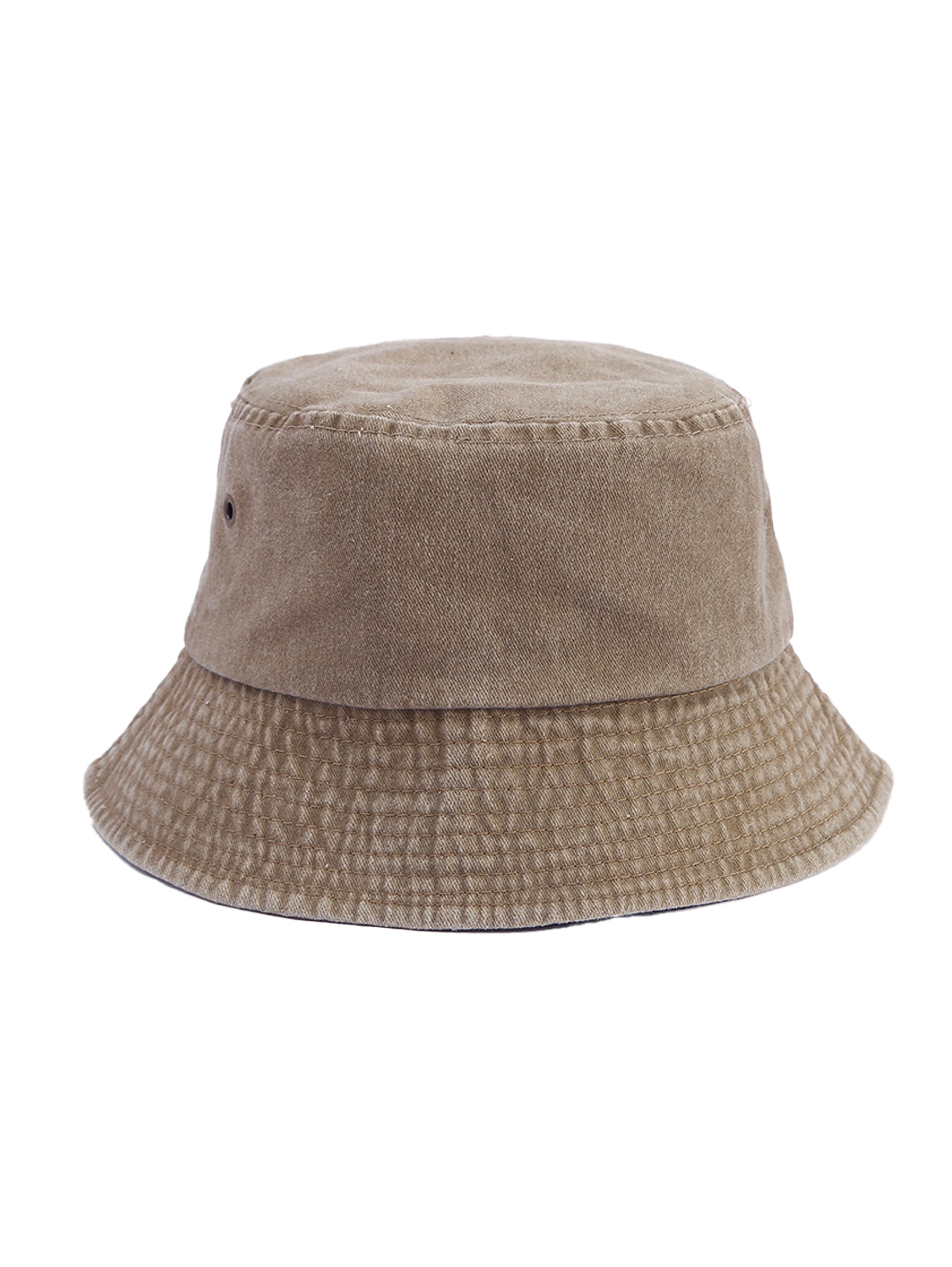 Washed Bucket Hat without an embroidery - Capkov.com hat-Hat-Capkov