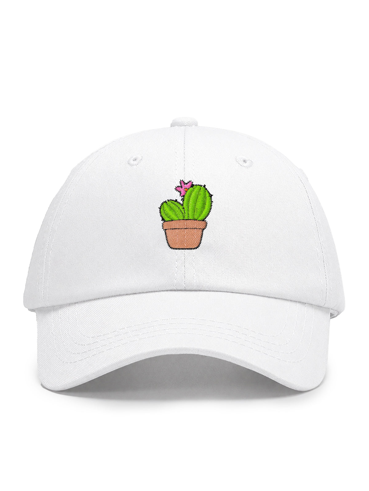 CACTUS - Capkov.com Cap – bílá