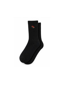 Capkov Embroidery Socks Watermelon – Black