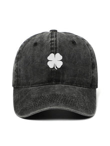 FOUR LEAF CLOVER - Capkov.com washed cap-Hat-Capkov
