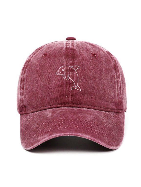 DOLPHIN - Capkov.com washed cap-Hat-Capkov