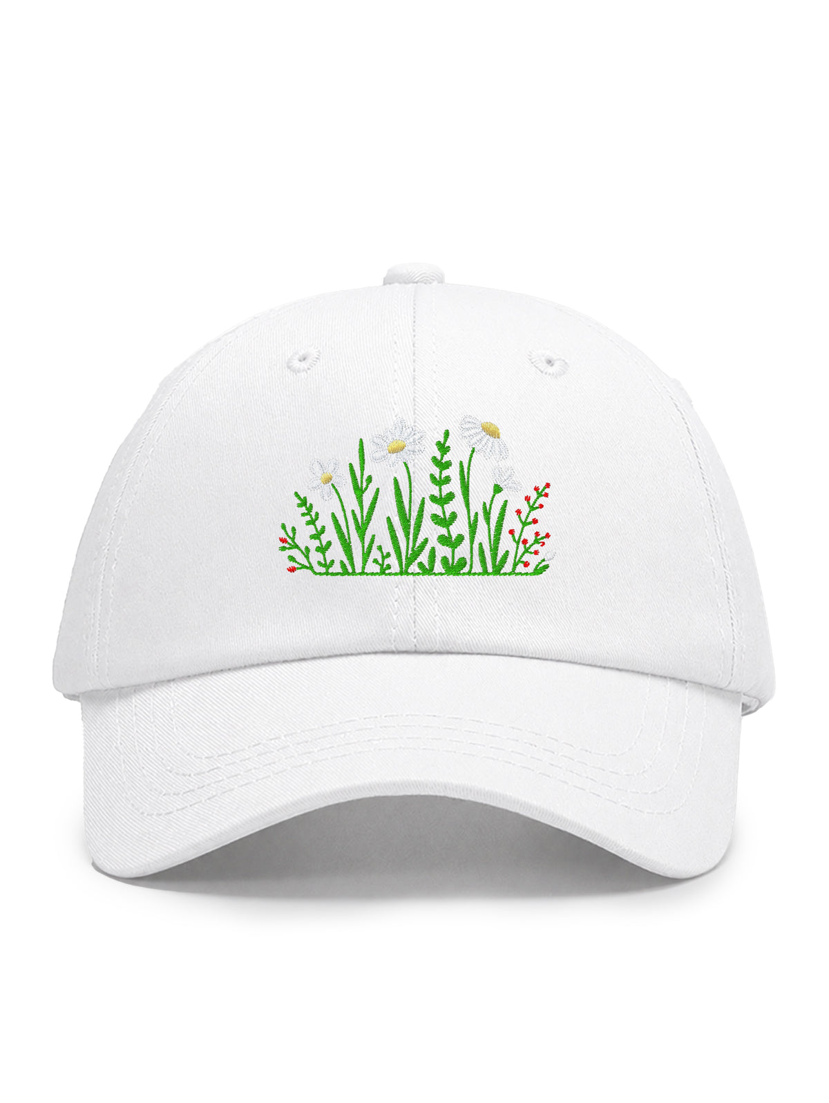 FLOWERS - Capkov.com cap – bílá