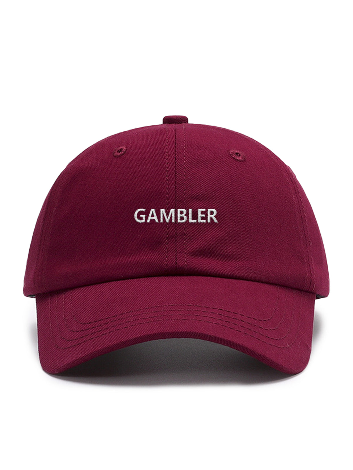 GAMBLER – cap, Wine – photo 8 of 14