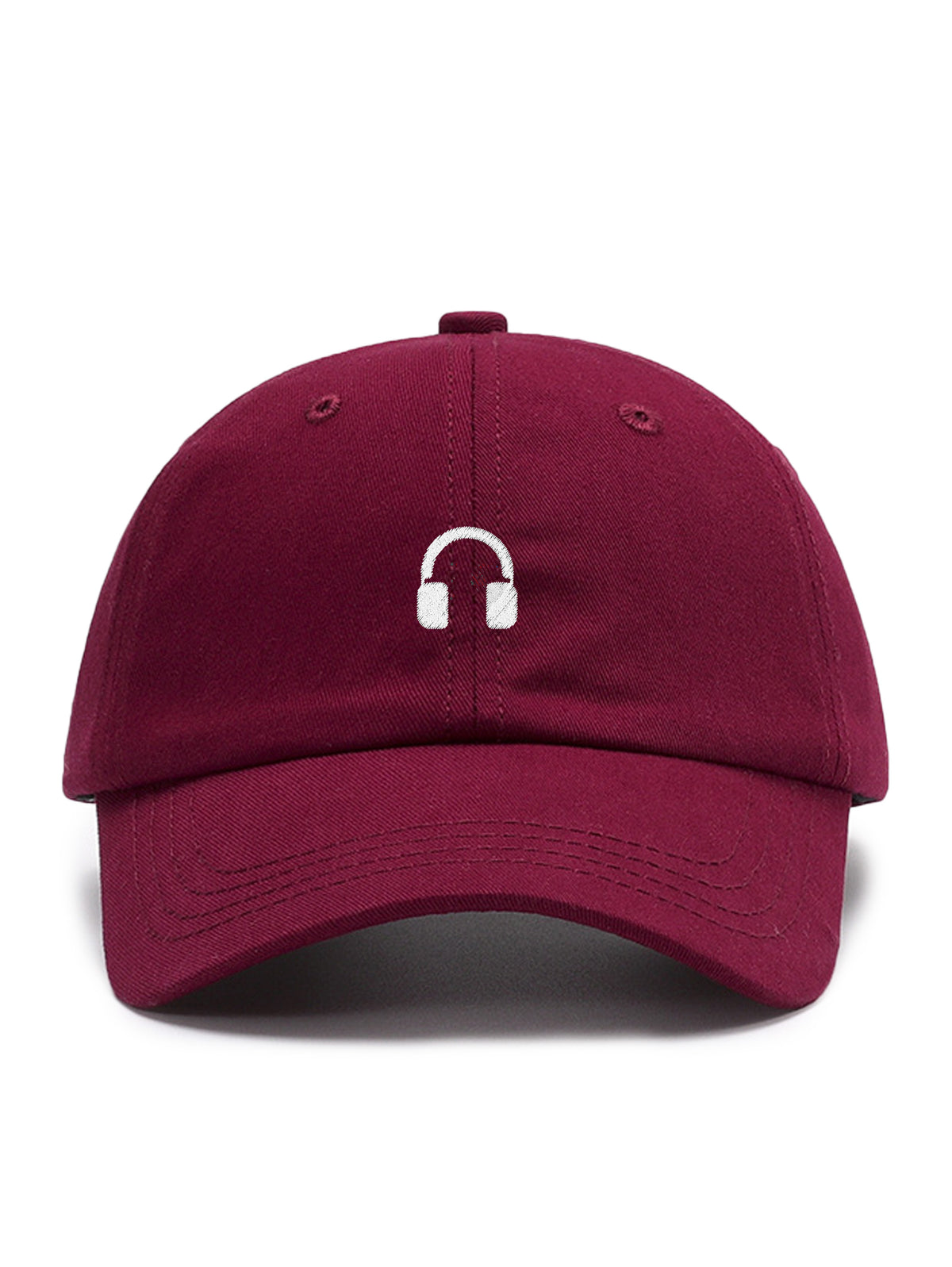 HEADPHONES – cap, Wine – photo 8 of 14