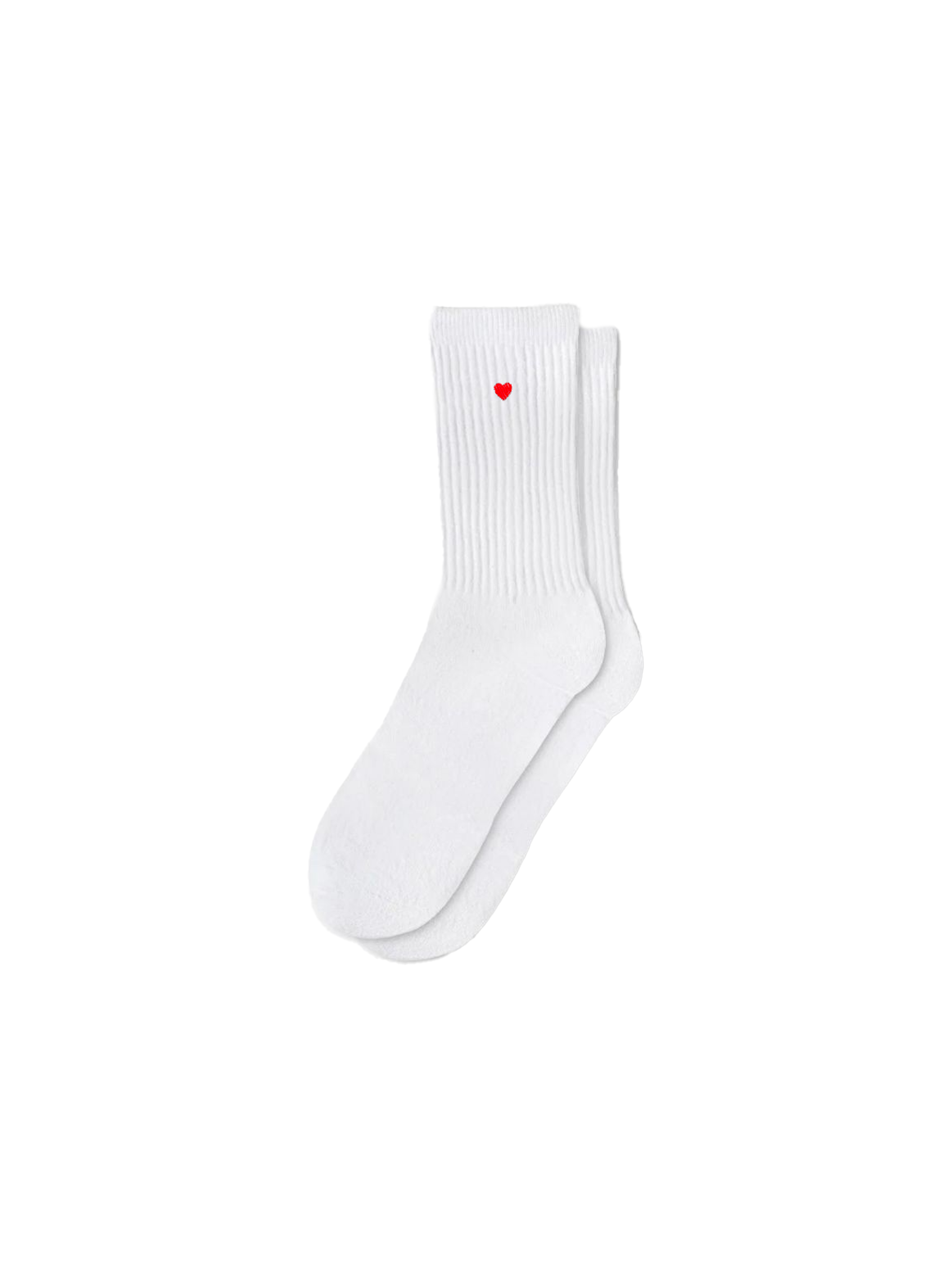 Capkov Embroidery Socks Heart-Socks-Capkov-Capkov