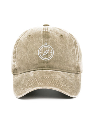 COMPASS - Capkov.com washed cap-Hat-Capkov
