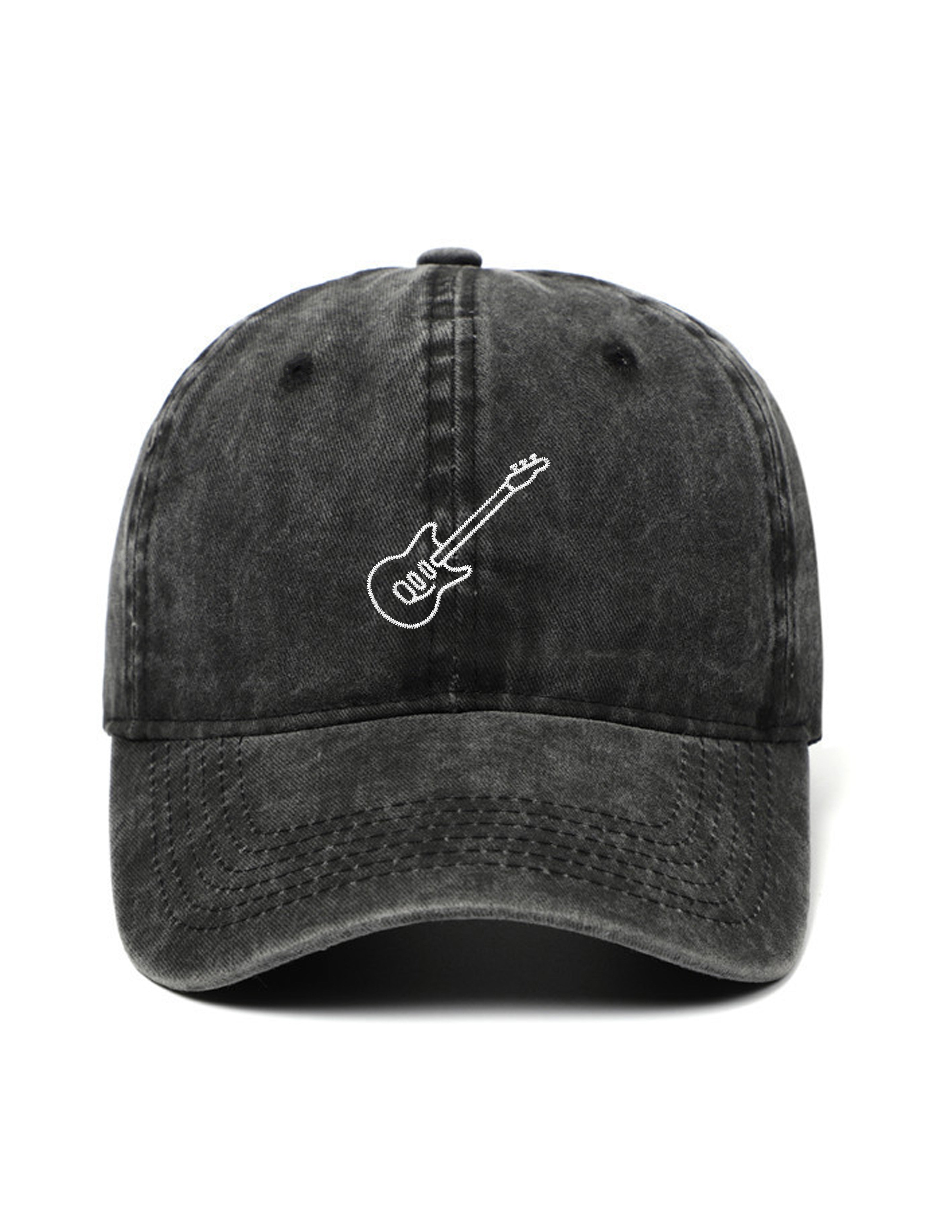 GUITAR - Capkov.com washed cap-Hat-Capkov