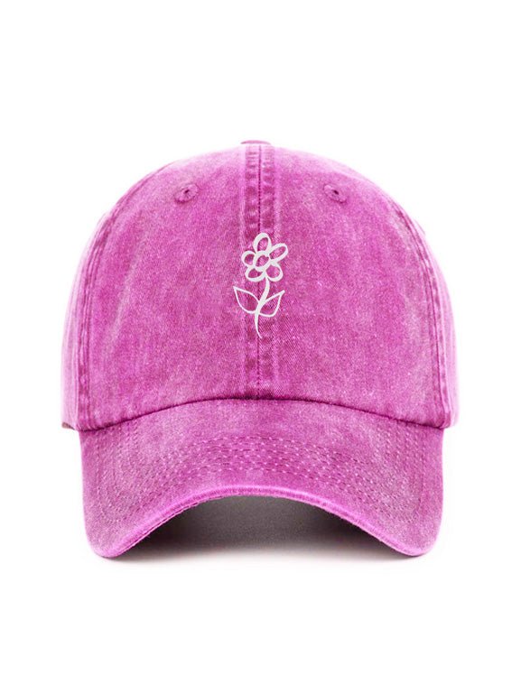FLOWER - Capkov.com washed cap-Hat-Capkov