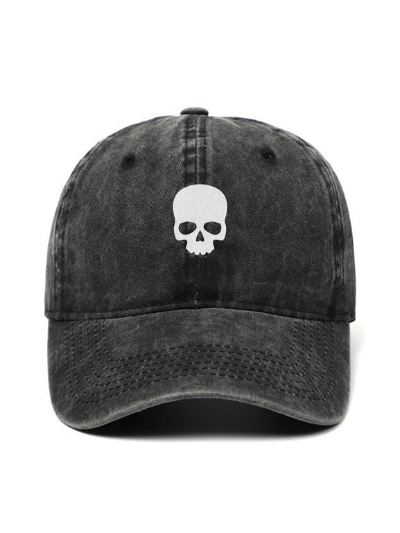 SKULL - Capkov.com washed cap-Hat-Capkov