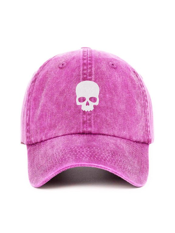 SKULL - Capkov.com washed cap-Hat-Capkov