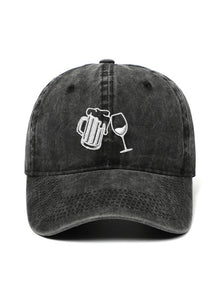 BEER and WINE "Cheers" - Capkov.com washed cap-Hat-Capkov