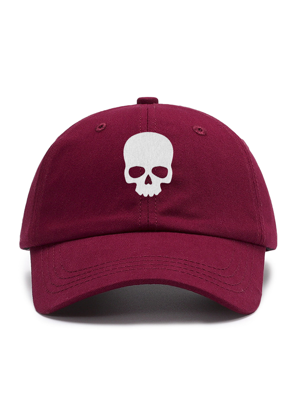 SKULL – cap, Wine – photo 8 of 14