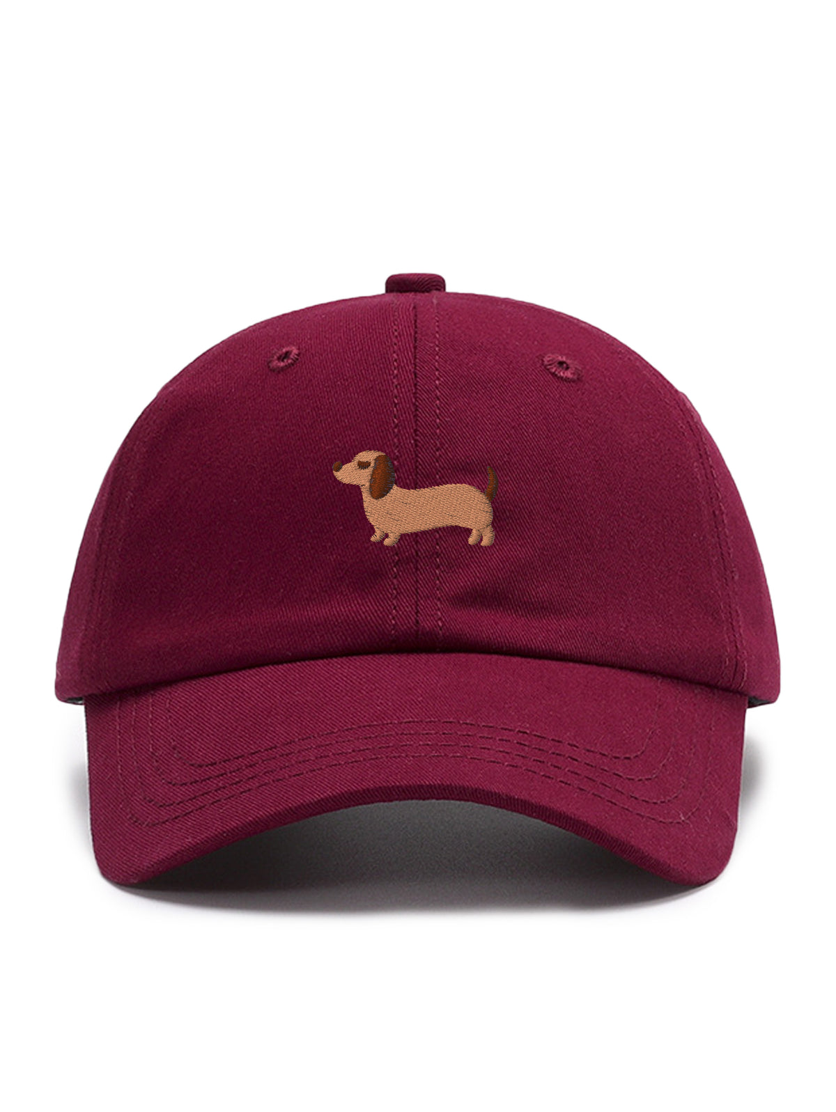 Small Dachshund – cap, Wine – photo 8 of 14