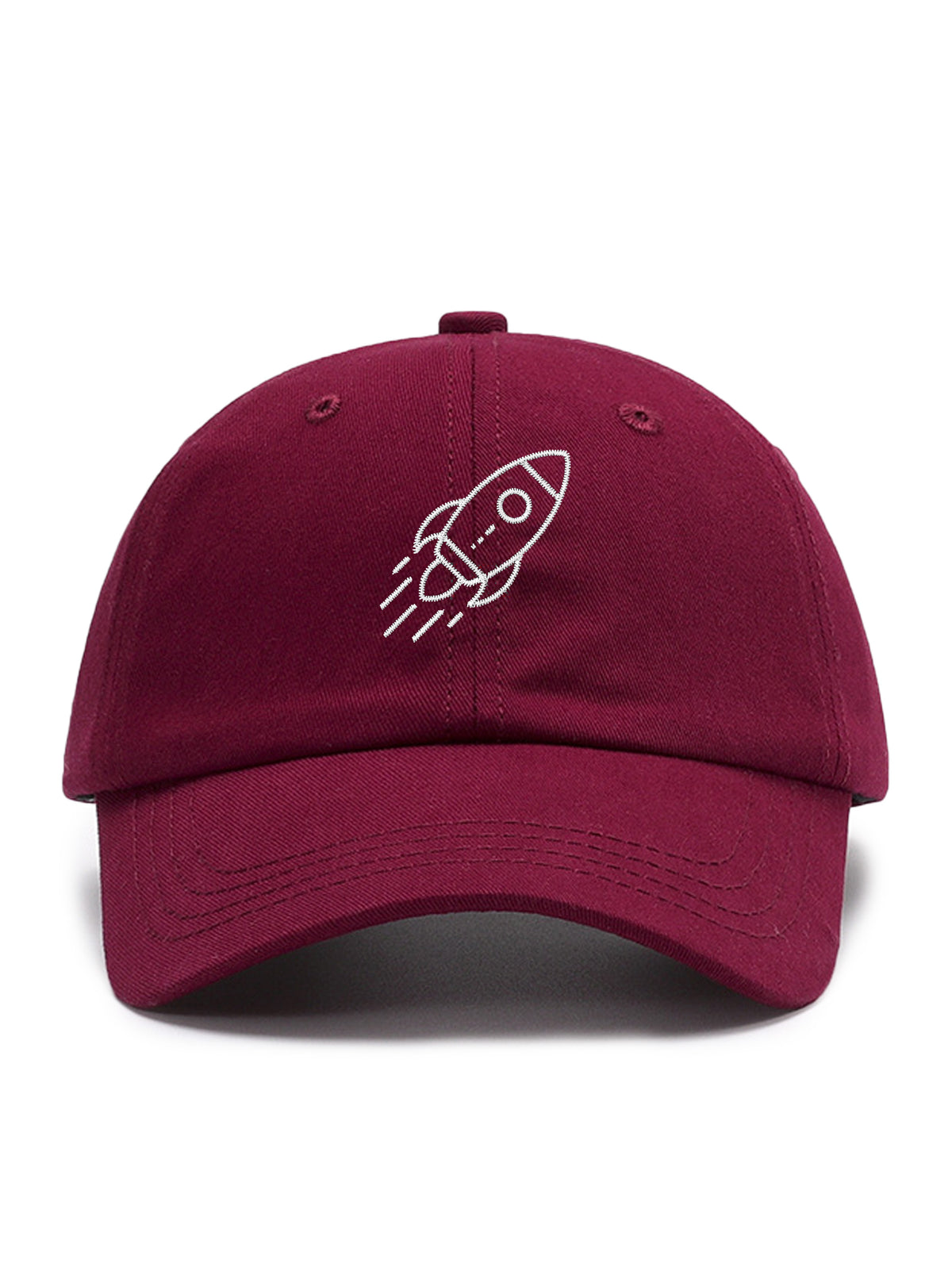 SPACESHIP – cap, Wine – photo 8 of 14
