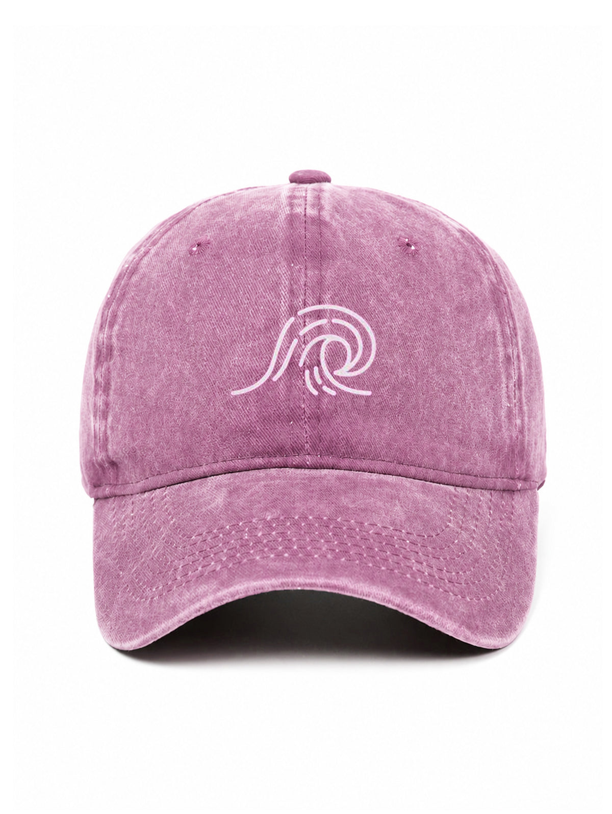 WAVE - Capkov.com washed cap – bílá