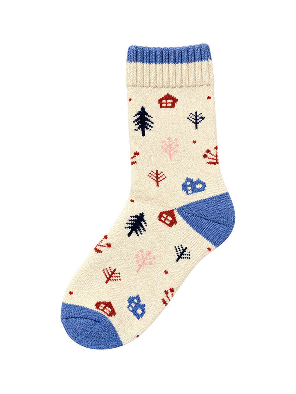 Capkov Winter Socks Forest – Beige