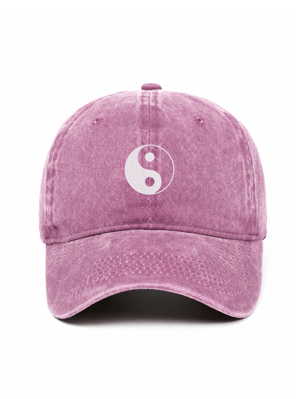 YIN-YANG - Capkov.com washed cap – bílá