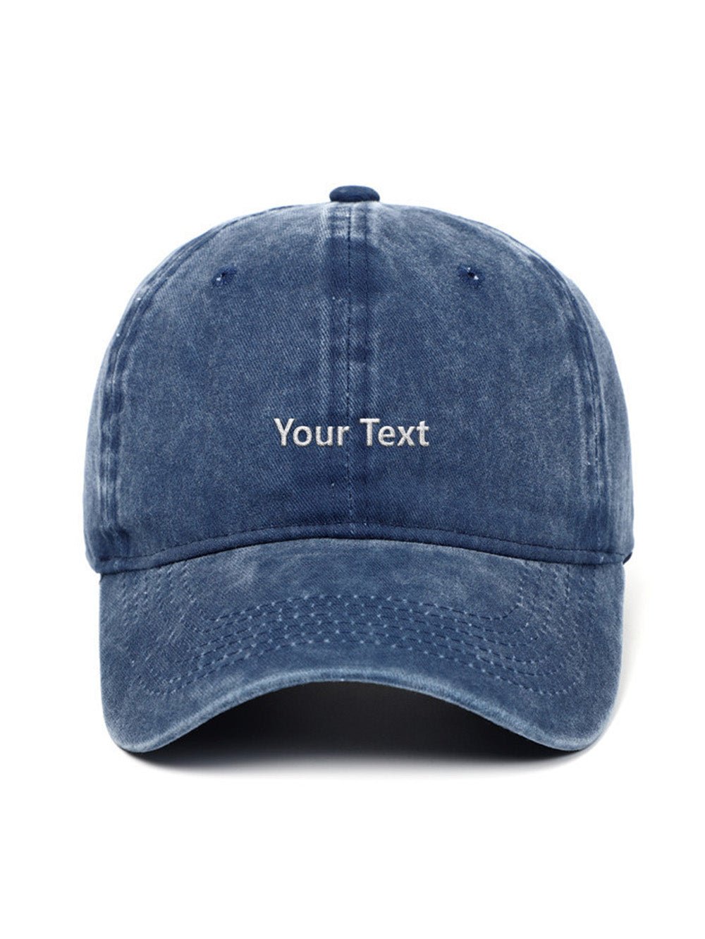✂️ Your own design TEXT - Capkov.com washed cap-Hat-Capkov